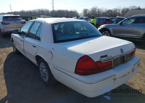 2003 Mercury Grand Marquis Gs z USA, uszkodzony, nr VIN 2MEFM74W23X633108